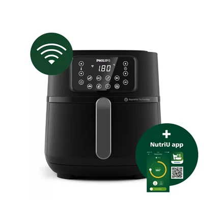 Gruzdintuvė Philips 5000 serija HD9285/93, Juodos spalvos