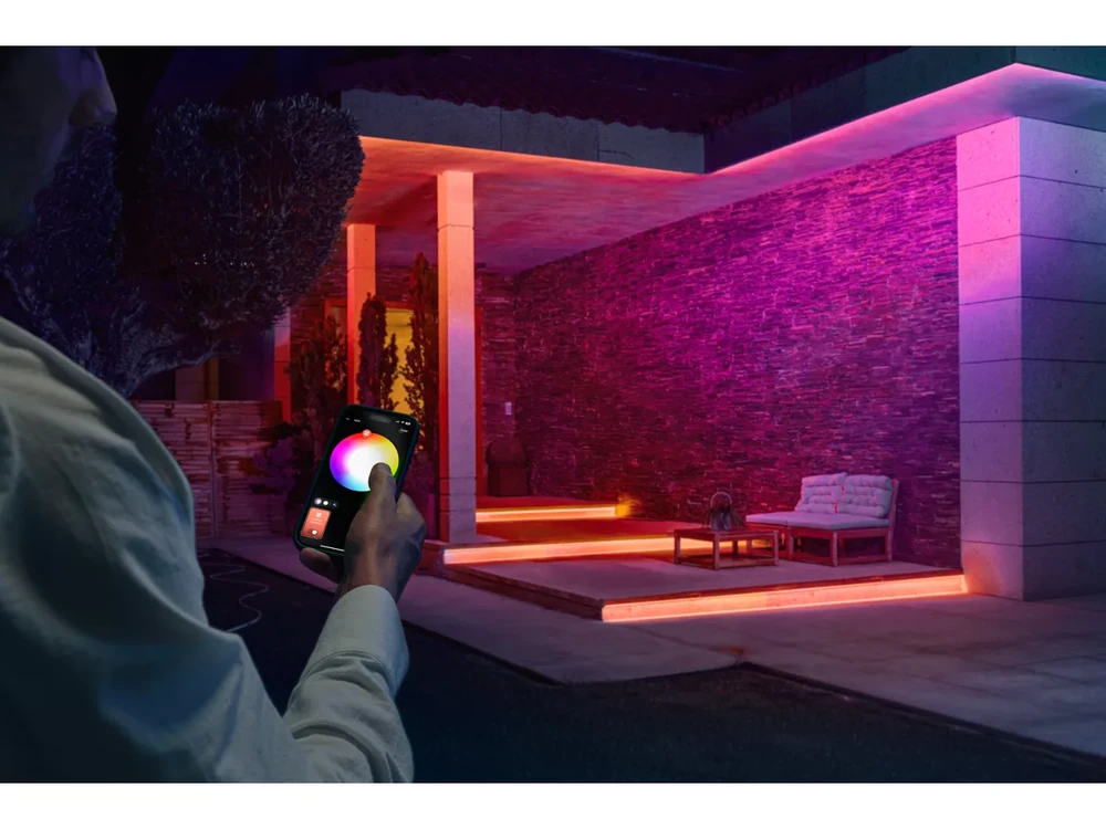 Lauko šviesos juostelė Philips Hue Flux, 5 m, 30 W