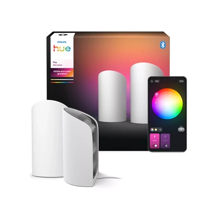 Sieninis šviestuvas Philips HUE Play, Baltas (2vnt.)