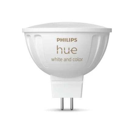 Philips Hue WCA 12V MR16 | GU5.3 | 6,3 W | Baltas ir spalvota šviesa
