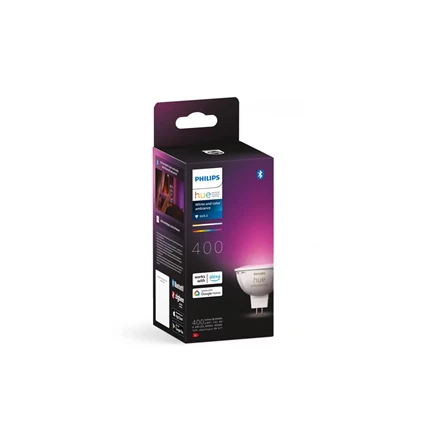 Philips Hue WCA 12V MR16 | GU5.3 | 6,3 W | Baltas ir spalvota šviesa