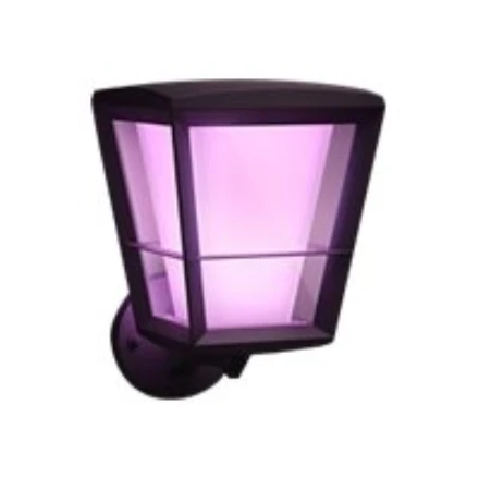 Philips Hue Econic Sieninis lauko šviestuvas (Baltas ir spalvotas)
