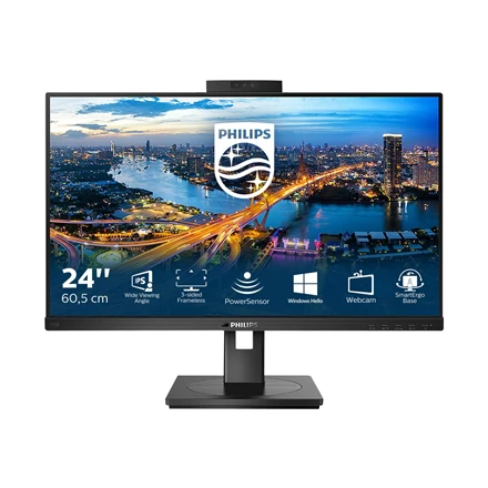 Monitorius Philips B Line 242B1H/00 LED ekranas 60,5 cm (23.8") 1920 x 1080 pikseliai „Full HD“ Juoda