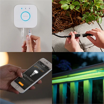 „Philips Hue“ | Šviesos juostelė | „Hue Baltas“ ir spalvų aplinka | 37,5 W | Baltas ir spalvota šviesa