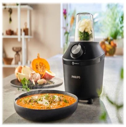 Plakiklis Philips 3000 serija HR2291/01, 600 W, Juodos spalvos
