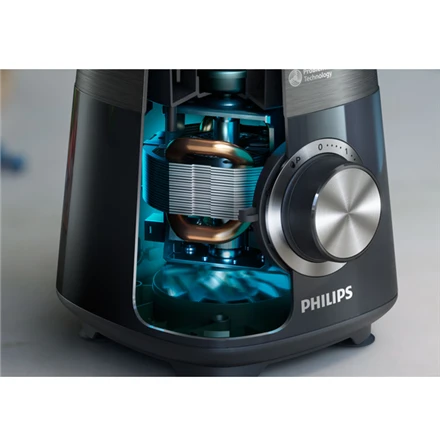 Philips Maišytuvas | HR3030/00 | Stalviršis | 1200 W | Stiklainio medžiaga Stiklas | Stiklainio talpa 2 L | Ledo smulkinimas | Juodas