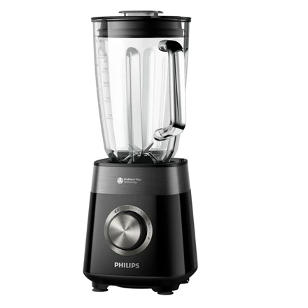 Philips Maišytuvas | HR3030/00 | Stalviršis | 1200 W | Stiklainio medžiaga Stiklas | Stiklainio talpa 2 L | Ledo smulkinimas | Juodas
