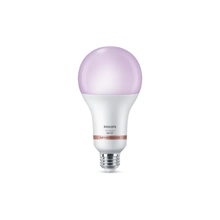 Philips Smart WFB 150W A80 922-65 RGB 1PF/6 | E27 | 18.5 W | Full colour | Bluetooth, Wi-Fi