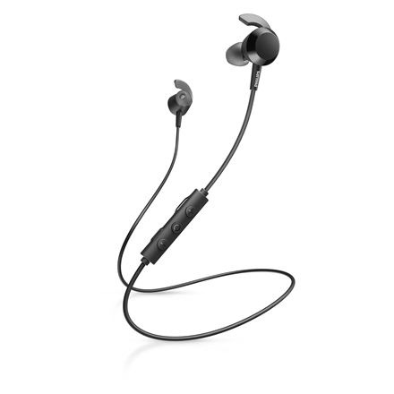 Į ausis dedamos belaidės ausinės Philips TAE4205BK/00