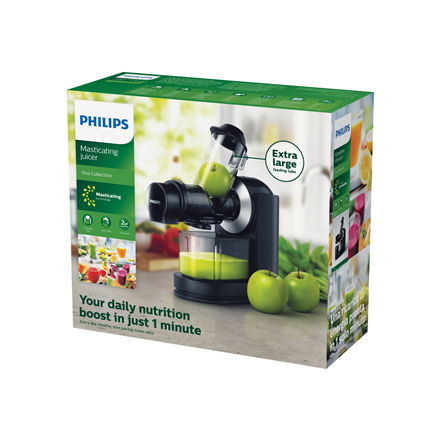 Philips Viva Collection Sulčiaspaudė HR1889/70 Tipas Lėta sulčiaspaudė, Juodas, 150 W