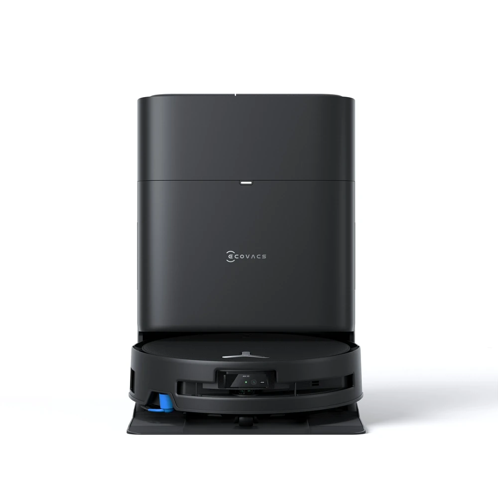 Plaunantis dulkių siurblys robotas Ecovacs DEEBOT T80S OMNI, juodos spalvos