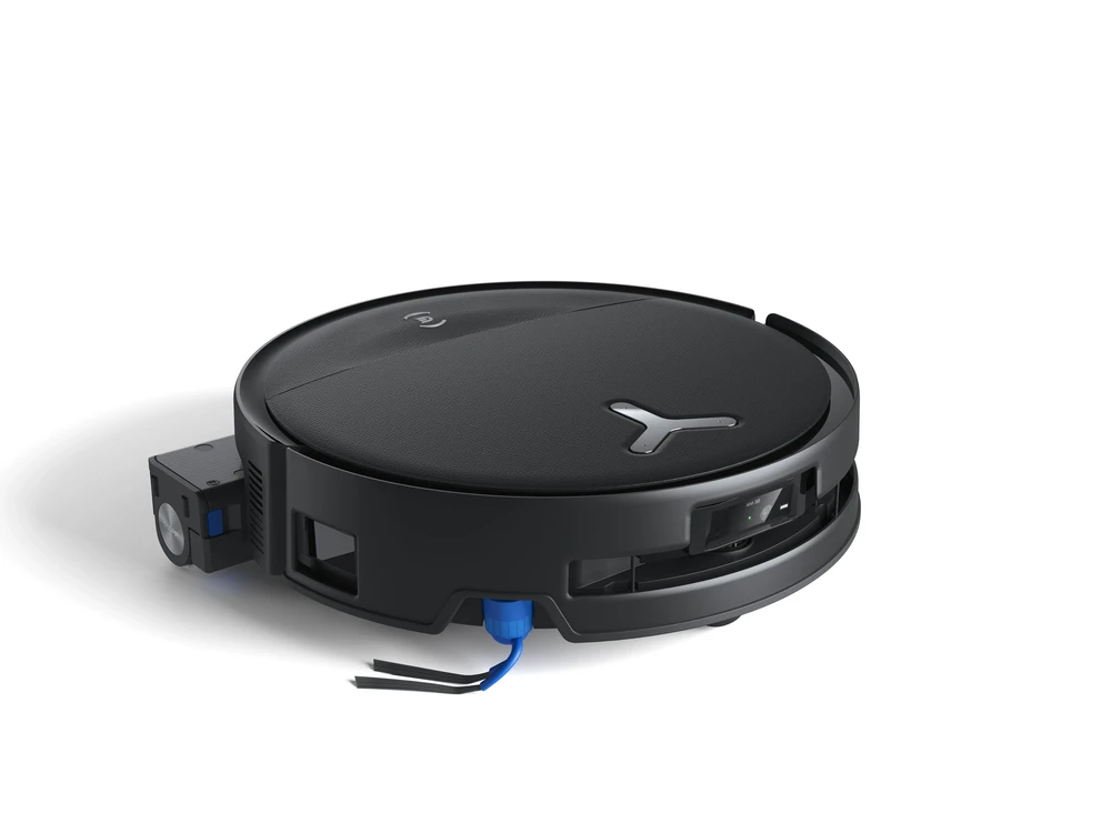 Plaunantis dulkių siurblys robotas Ecovacs DEEBOT T80S OMNI, juodos spalvos