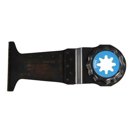 Makita Įgilinamieji pjovimo diskai 45mm B-66363 Starlock Plus • 23 TPI • TC / HM • MAP005 • Metalui