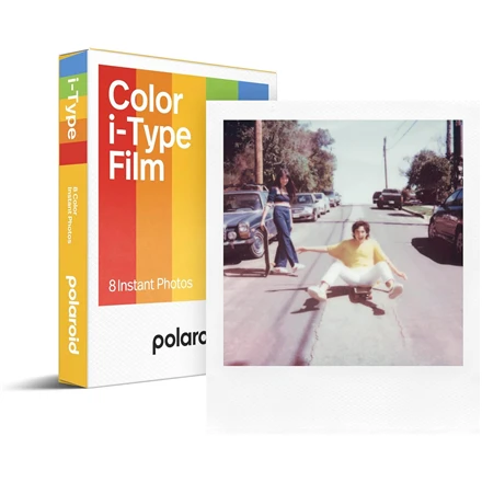 Polaroid Originals spalvotos fotoplokštelės COLOR I-TYPE (8 plokštelės)