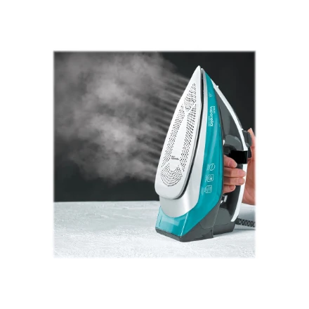 Polti Lygintuvas PLEU0253 Vaporella Quick & Slide QS220 Garų lygintuvas 2400 W Vanduo tank capacity 350 ml Continuous steam 40 g/min Baltas/Mėlyna/Juodas
