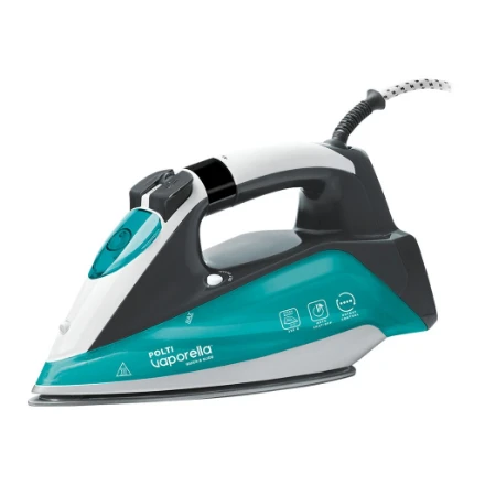 Polti Lygintuvas PLEU0253 Vaporella Quick & Slide QS220 Garų lygintuvas 2400 W Vanduo tank capacity 350 ml Continuous steam 40 g/min Baltas/Mėlyna/Juodas