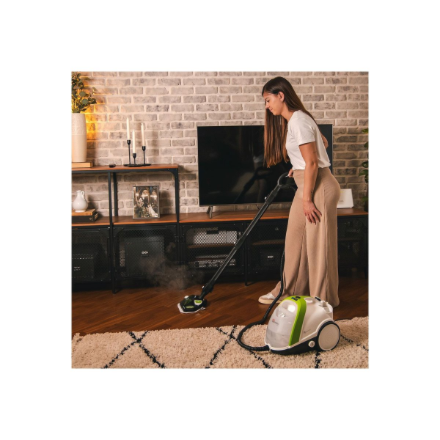 Polti | Garų valytuvas | PTEU0317 Vaporetto Smart 110 Eco | Galia 1500 W | Garų slėgis 4 bar | Vanduo bako talpa 2 L | Baltas/Žalias