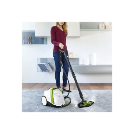 Polti | Garų valytuvas | PTEU0317 Vaporetto Smart 110 Eco | Galia 1500 W | Garų slėgis 4 bar | Vanduo bako talpa 2 L | Baltas/Žalias