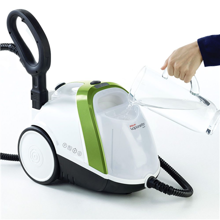 Polti | Garų valytuvas | PTEU0317 Vaporetto Smart 110 Eco | Galia 1500 W | Garų slėgis 4 bar | Vanduo bako talpa 2 L | Baltas/Žalias