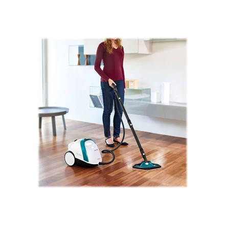 Polti | Garų valytuvas | PTEU0277 Vaporetto Smart 100_T | Galia 1500 W | Garų slėgis 4 bar | Vanduo bako talpa 2 L | Baltas
