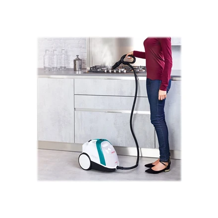 Polti | Garų valytuvas | PTEU0277 Vaporetto Smart 100_T | Galia 1500 W | Garų slėgis 4 bar | Vanduo bako talpa 2 L | Baltas
