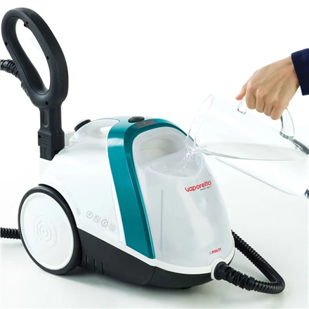 Polti | Garų valytuvas | PTEU0277 Vaporetto Smart 100_T | Galia 1500 W | Garų slėgis 4 bar | Vanduo bako talpa 2 L | Baltas