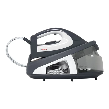 Polti | PLEU0239 Vaporella Simply VS10.12 | Steam generator iron | 1.5 L | bar | 2200 W | Vanduo tank capacity ml | Calc-clean function | Pilkas/Baltas | Auto power off | Vertical steam function