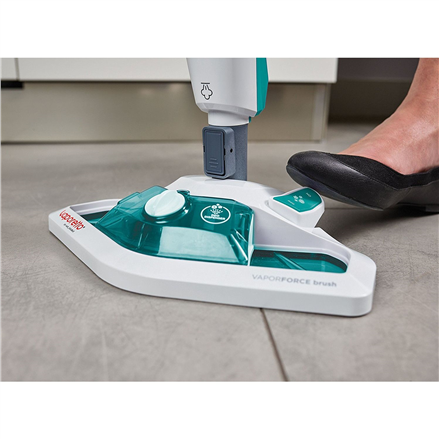 Polti | Garinė šluota | PTEU0282 Vaporetto SV450_Double | Garinė šluota ir rankinis garinis valytuvas | 1500 W | Veikimo spindulys 7,5 m | Baltas