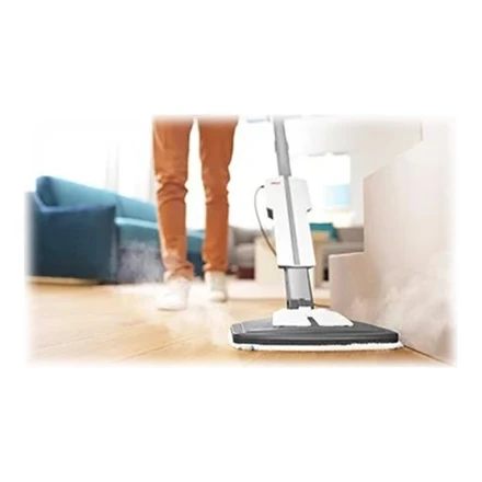 Polti | Garų šluota su integruotu nešiojamu valikliu | PTEU0304 Vaporetto SV610 Style 2-in-1 | Galia 1500 W | Garų slėgis Netaikomas baras | Vanduo bako talpa 0,5 L | Pilkas/Baltas