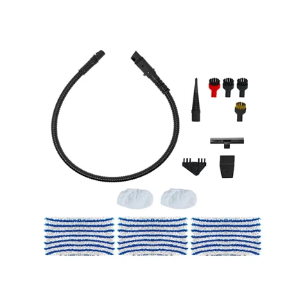 Polti | Vakuuminis garų šluota su nešiojamu garų valytuvu | PTEU0299 Vaporetto 3 Clean_Blue | Galia 1800 W | Garų slėgis Netaikomas baras | Vanduo bako talpa 0,5 L | Baltas/Mėlyna