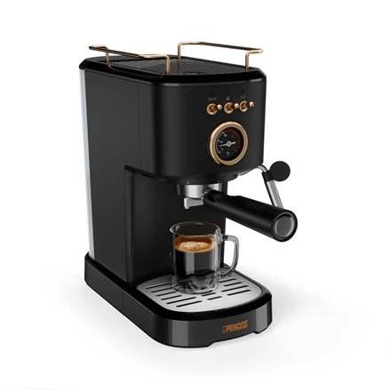 Kavos aparatas Princess Espresso Aparatas | 249417 | Slėgis 20 bar | Manual | 1100 W | Juodas