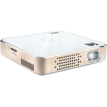 Projektorius Kodak Portable Series Luma 350 RODPJS350WH WVGA (854x480), 50 ANSI lumens, 3500:1, Baltas/Gold, Wi-Fi