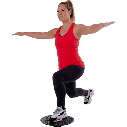Pure2Improve | Adjustable Balance Board | Juodas/Raudona