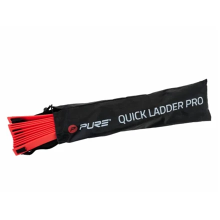 Pure2Improve | Agility Ladder Pro | Juodas/Raudona