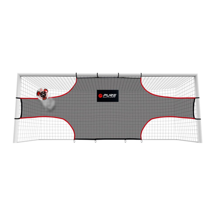 Pure2Improve Juodas, Pilkas, Raudona | Net PE, Oxford Fabric