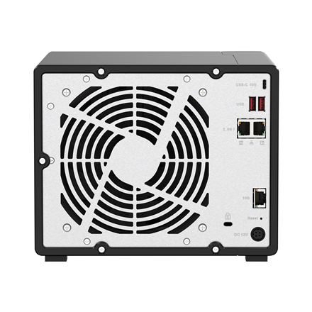 Serveris QNAP | 9 lizdų „QuTS hero NAS“ | TS-H973AX-8G | Iki 9 HDD/SSD su karšto keitimo funkcija | AMD Ryzen | Ryzen V1500B keturių branduolių | Procesoriaus dažnis 2,2 GHz | 8 GB | DDR4