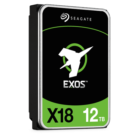 SEAGATE HDD serveris Exos X18 HDD 512E/4KN (3,5'/12TB/SATA 6Gb/s / 7200rpm)