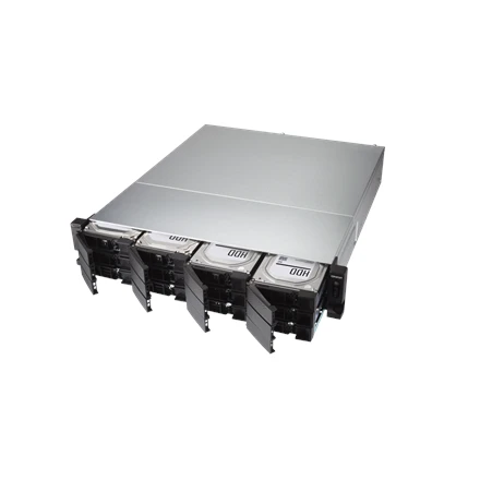 Serveris QNAP | 18-bay 2U NAS | TS-h1886XU-RP-R2-D1622-32G | Iki 18 HDD/SSD Hot-Swap | Intel Xeon | Xeon D-1622 Quad-Core | Procesoriaus dažnis 2,6 GHz | 32 GB | DDR4