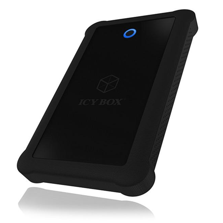 ICYBOX IB-233U3-B Icy Box Išorinis korpusas skirtas 2,5 SATA HDD/SSD, USB 3.0, Juodas