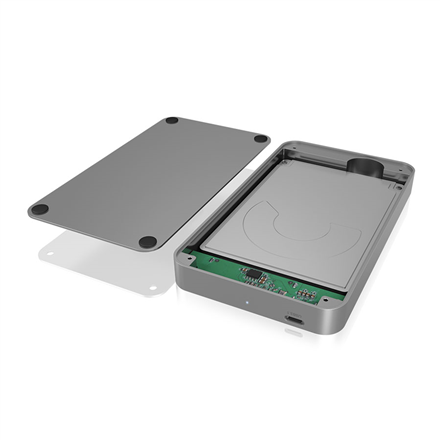 ICYBOX IB-247-C31 Icy Box Išorinis korpusas skirtas 2,5 SATA HDD/SSD, USB 3.1 Type-C, antracitas