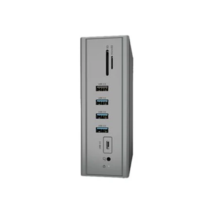 Raidsonic | Icy Box | IB-DK2262AC DockingStation | Dock | Ethernet LAN (RJ-45) jungtys 1 | VGA (D-Sub) jungtys quantity 1 | USB 3.0 (3.1 Gen 1) Type-C jungtys quantity 1 | USB 3.0 (3.1 Gen 1) jungtys quantity 3 | USB 2.0 jungtys quantity 3 | HDMI jungtys quantity 2 | Ethernet LAN | Garantija 24 mėn.