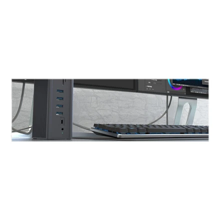 Raidsonic | Icy Box | IB-DK2262AC DockingStation | Dock | Ethernet LAN (RJ-45) jungtys 1 | VGA (D-Sub) jungtys quantity 1 | USB 3.0 (3.1 Gen 1) Type-C jungtys quantity 1 | USB 3.0 (3.1 Gen 1) jungtys quantity 3 | USB 2.0 jungtys quantity 3 | HDMI jungtys quantity 2 | Ethernet LAN | Garantija 24 mėn.