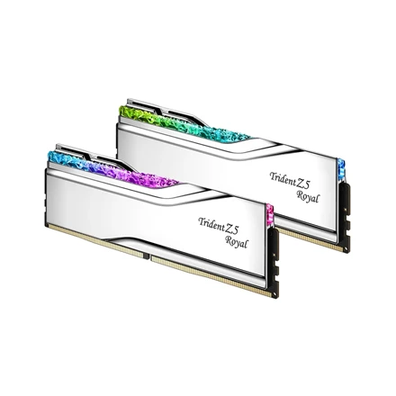 G.Skill Trident Z5 Royal chromuoti DDR5 RAM moduliai