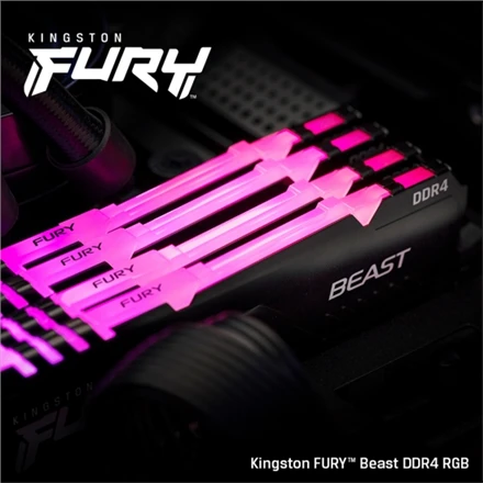 RAM Kingstonas | Fury Beast | 16 GB | DDR4 | 3200 MHz | PC/serveris | Registracijos Nr. | ECC Nr