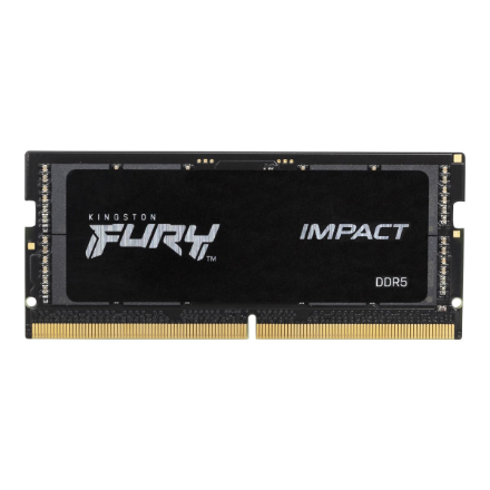 Nešiojamo kompiuterio atmintis KINGSTON 32GB 4800MT/s DDR5 CL38 SODIMM 2 vnt. rinkinys FURY Impact