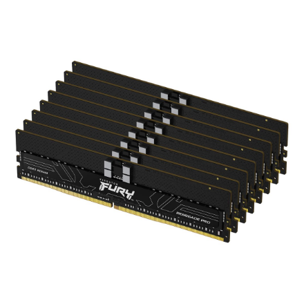 RAM Kingston KF556R28RBE2K8-256 256GB 5600MT/s DDR5 ECC Reg CL28 DIMM (Kit of 8) FURY Renegade Pro EXPO | Kingston