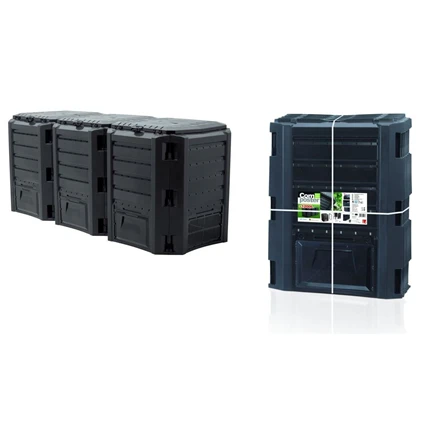 Prosperplast Ramda Composter 1200lit Juodas