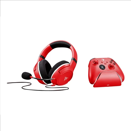 Razer | Ausinės Žaidimams Kaira X ir Charging Stovas skirta XBOX Controller Duo Bundle | su laidu | Over-Ear