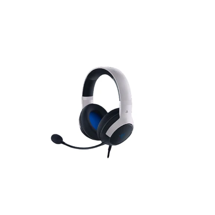 Razer Kaira X baltos žaidimų ausinės su mikrofonu
