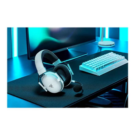 Esports THX Spatial Audio Belaidės Žaidimų Ausinės Razer BlackShark V2 Pro, Baltos